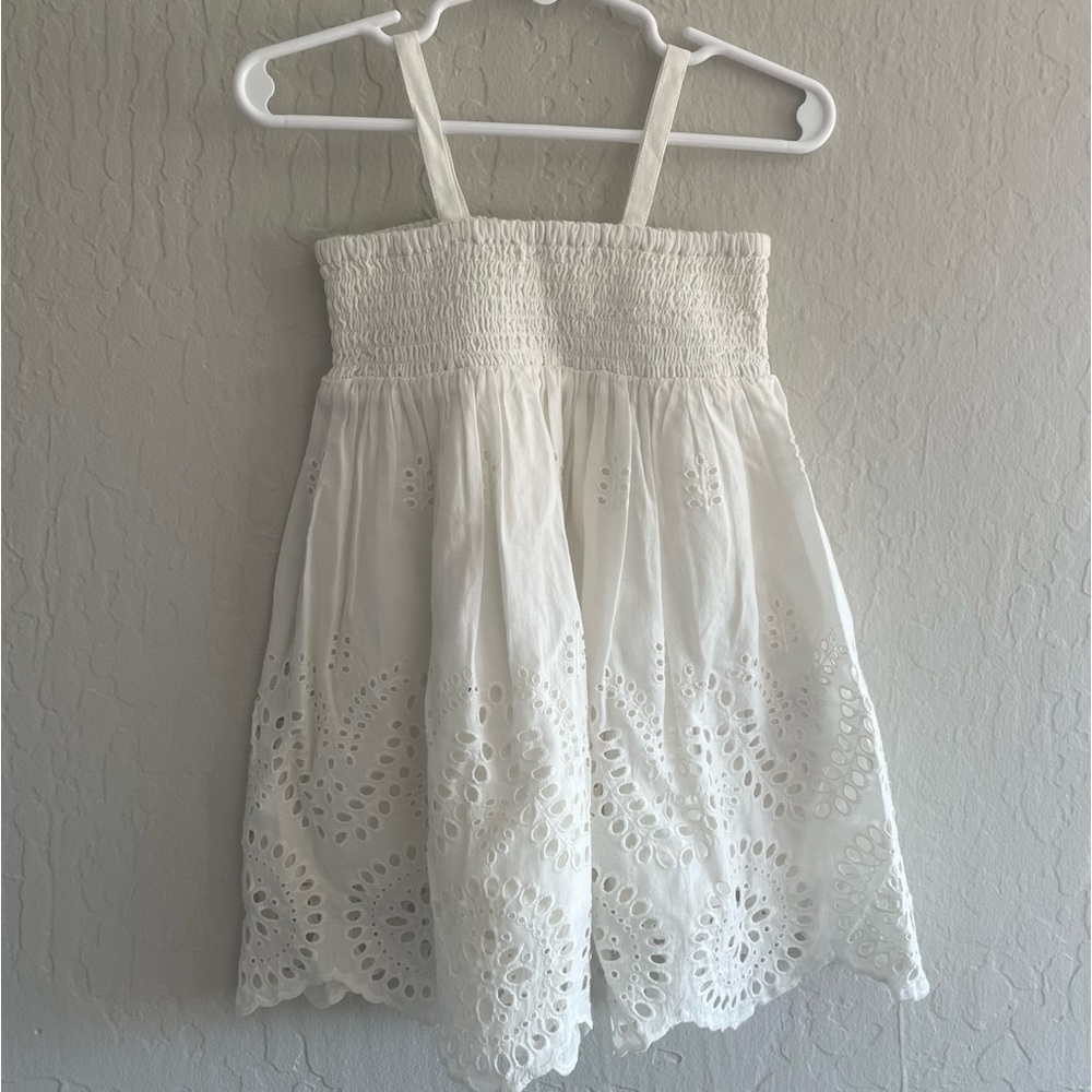 Ingrid and Isabel Eyelet Toddler Dress